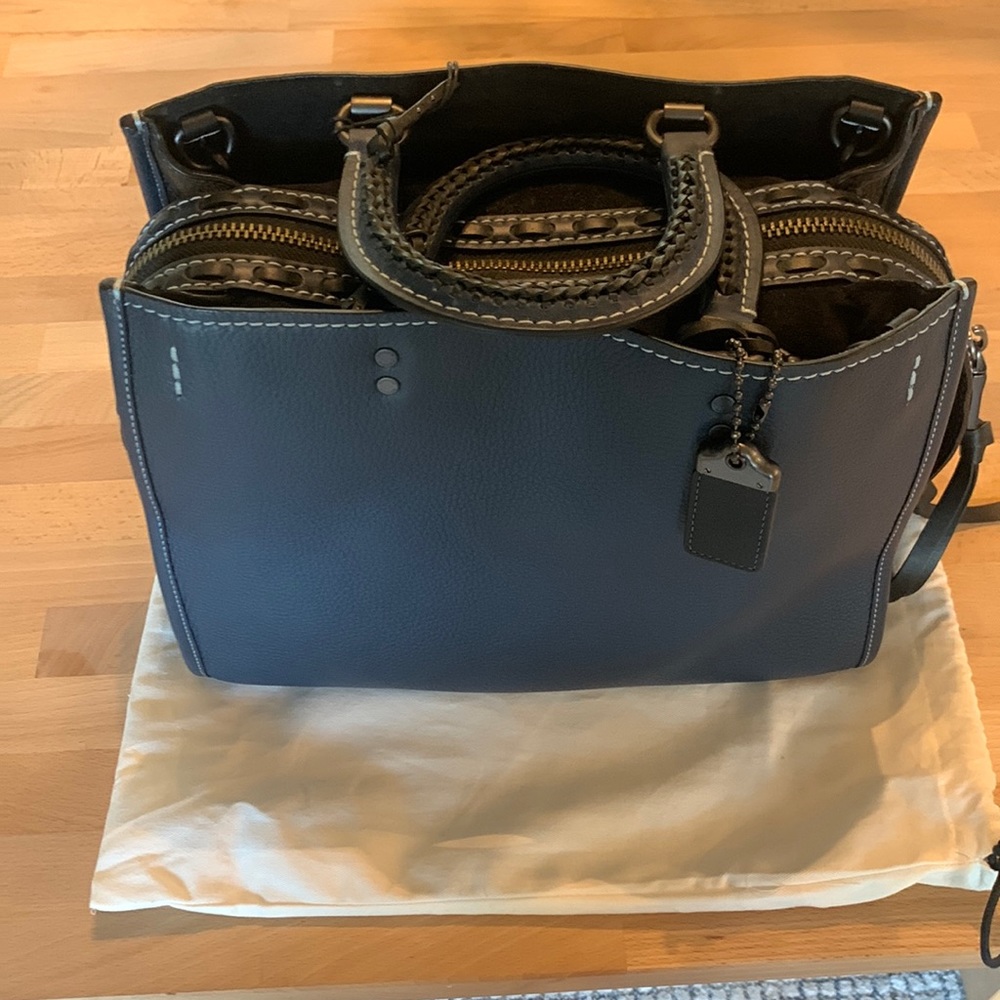 Coach Rogue in Glovetanned Leather with Western Whiplash Detail